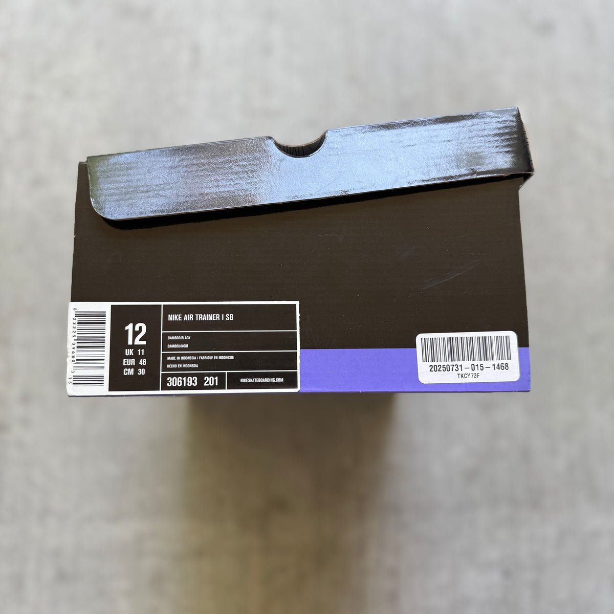Size 12 - 2006 Nike Air Trainer 1 SB “Bamboo”