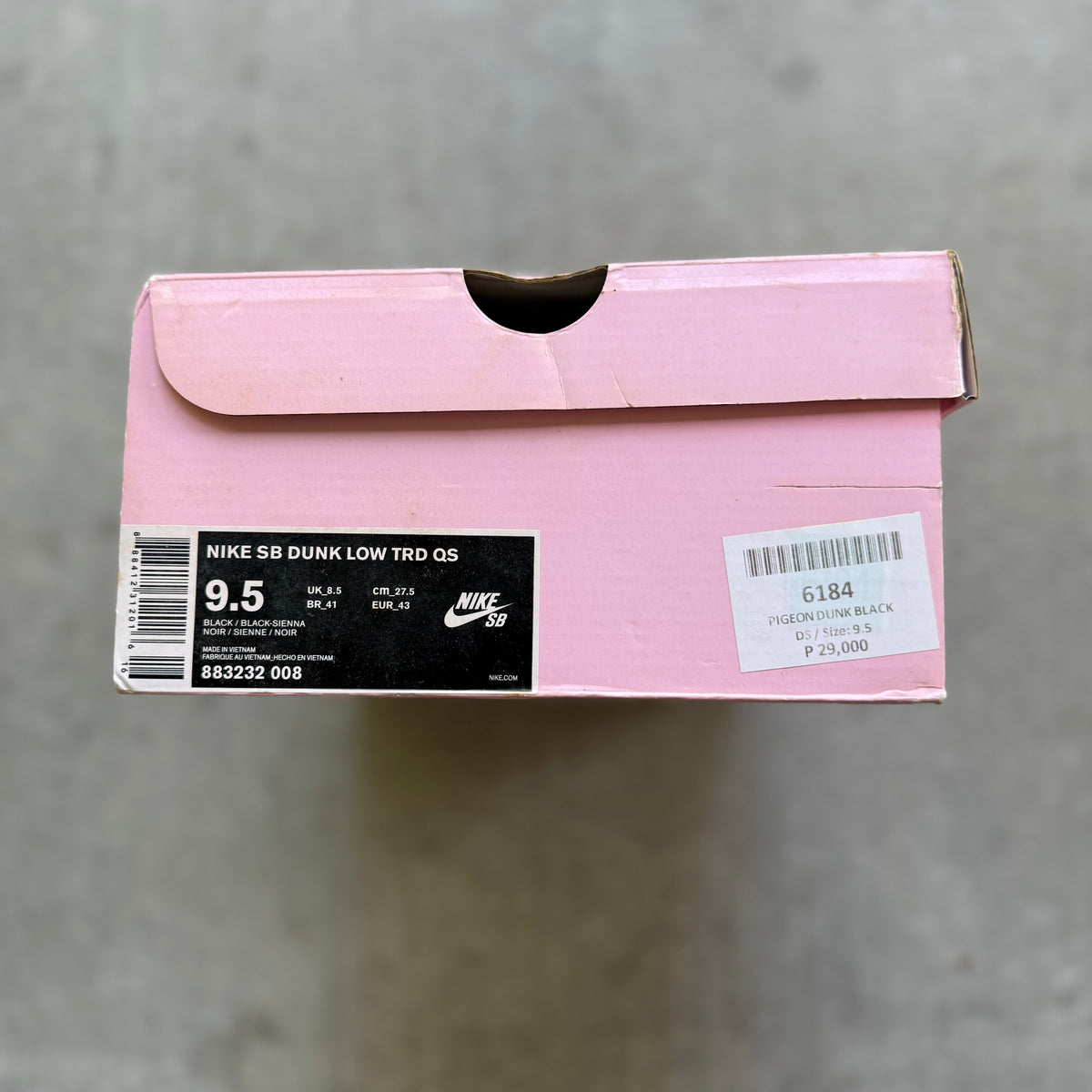 Size 9.5 - 2017 Staple x Nike Dunk SB Low “Black Pigeon”