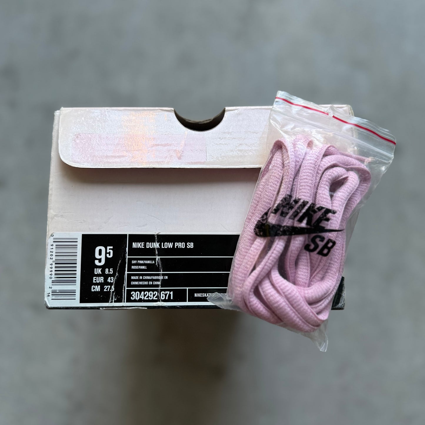 Size 9.5 - 2005 Stussy x Nike Dunk SB Low “Cherry”