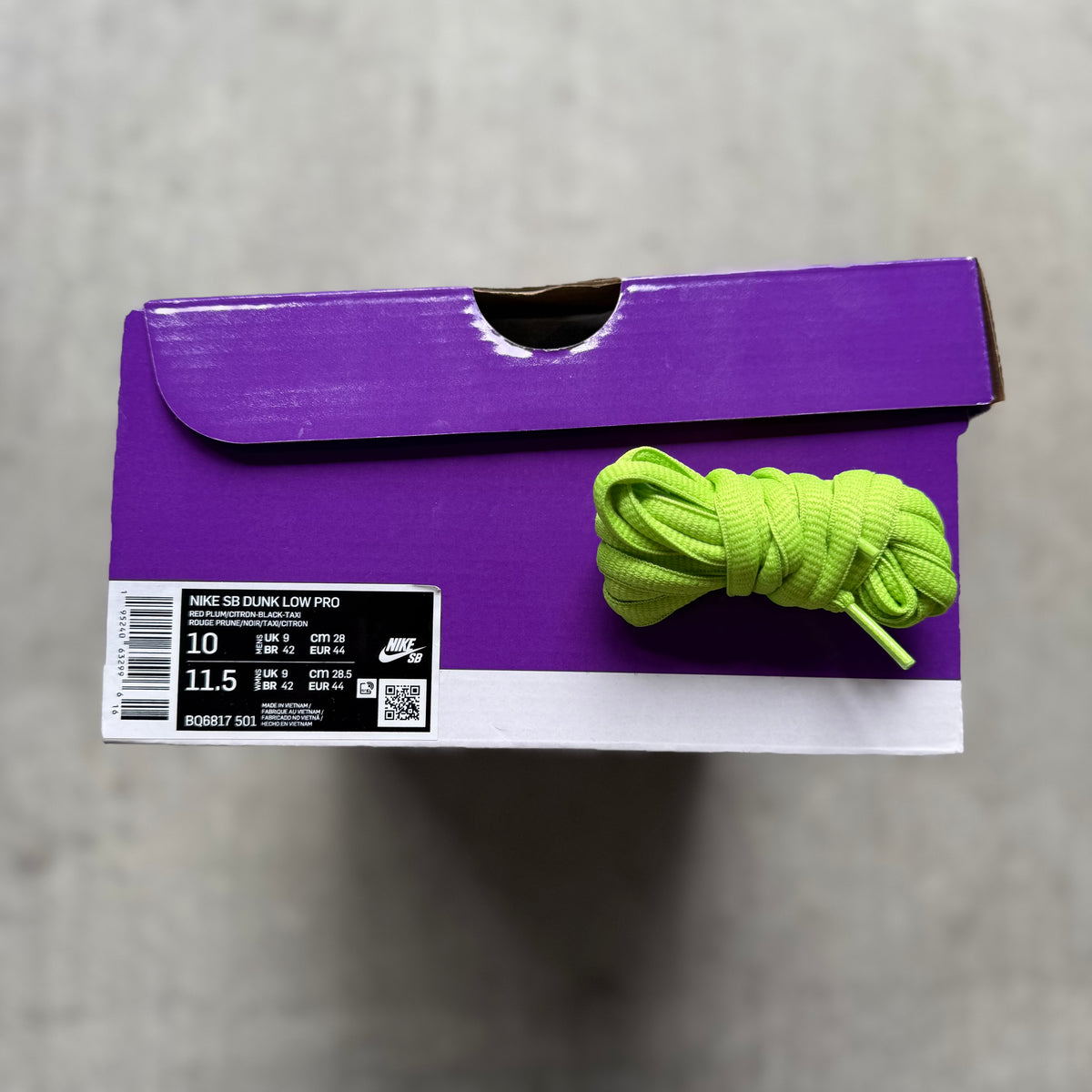 Size 10 - 2021 Nike Dunk SB Low ACG “Red Plum”