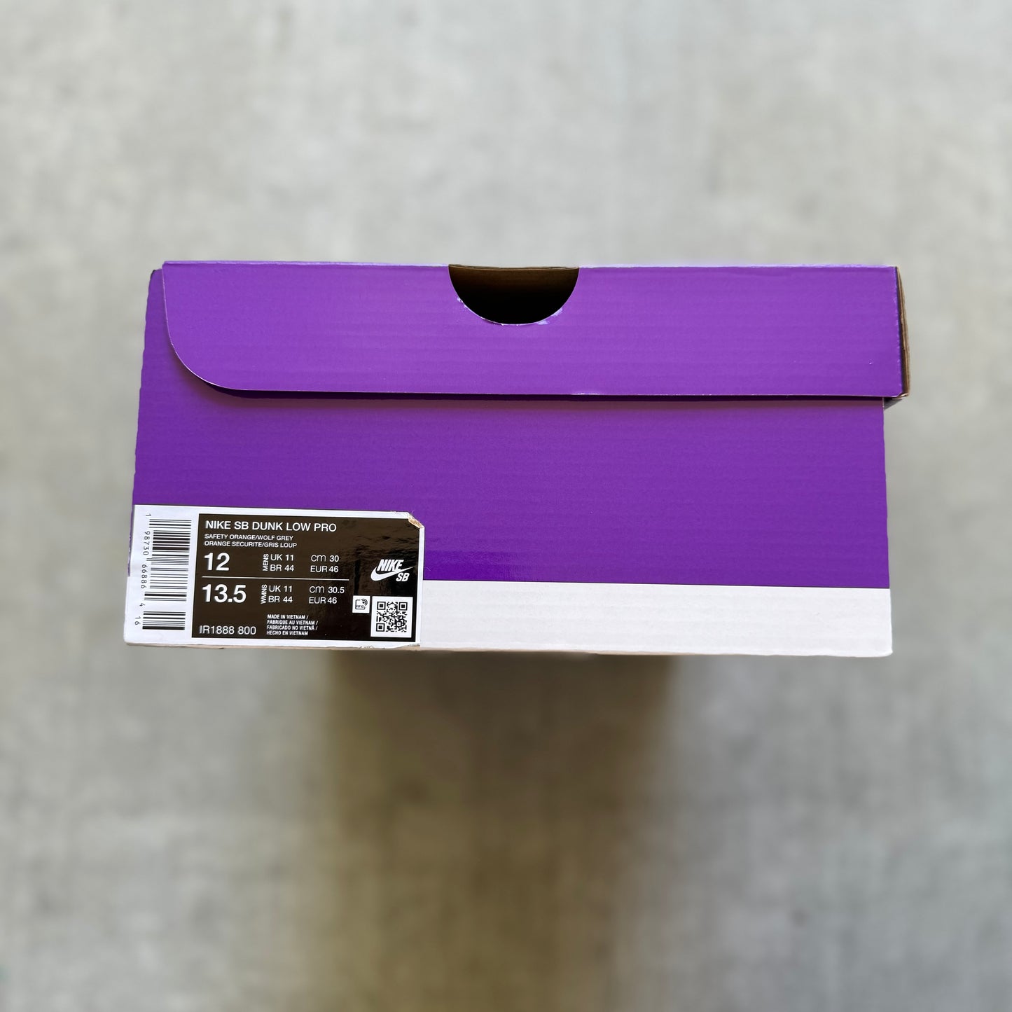 Size 12 - 2026 Nike Dunk SB Low “Muni Fast Past”