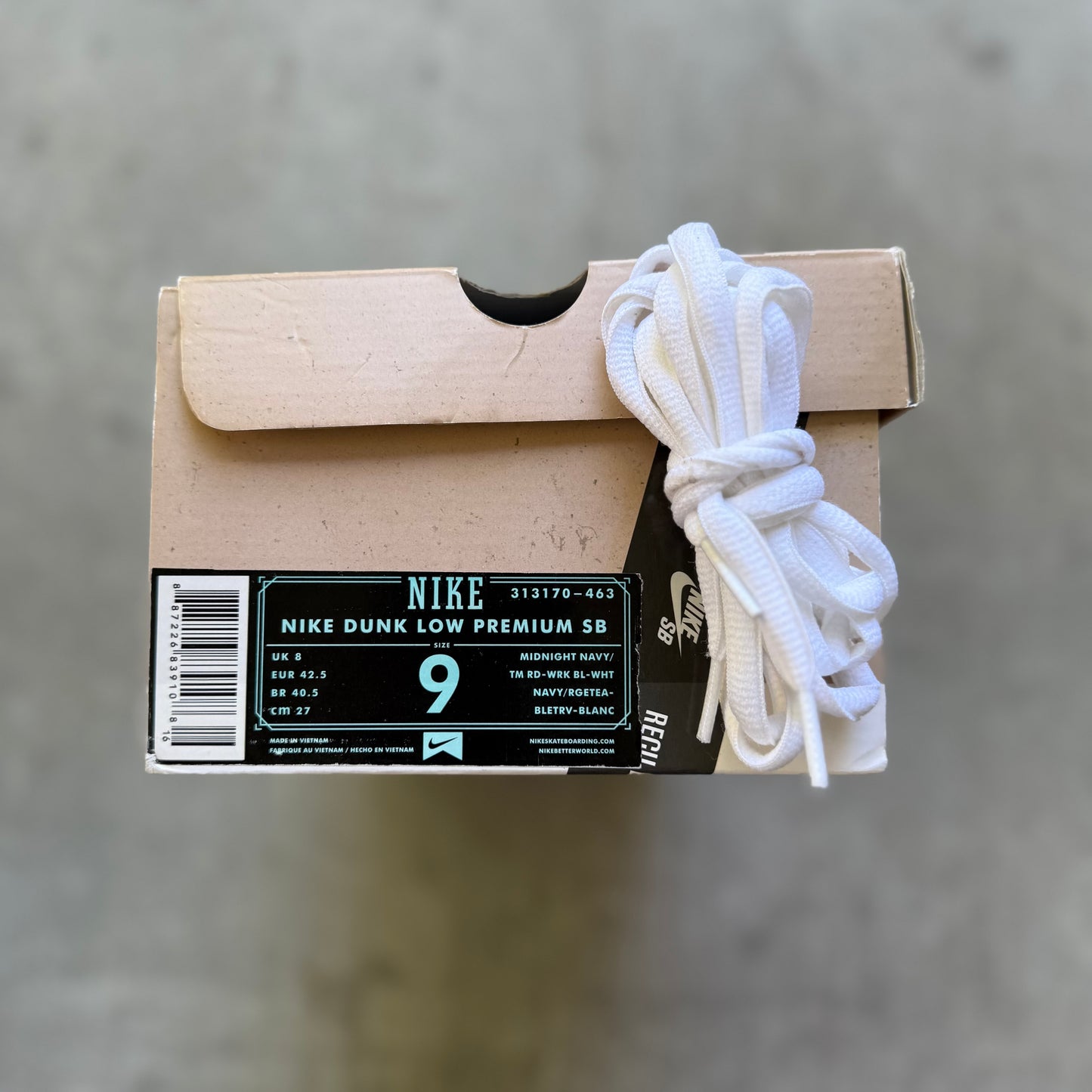 Size 9 - 2013 FTC x Nike Dunk SB Low “Finally”