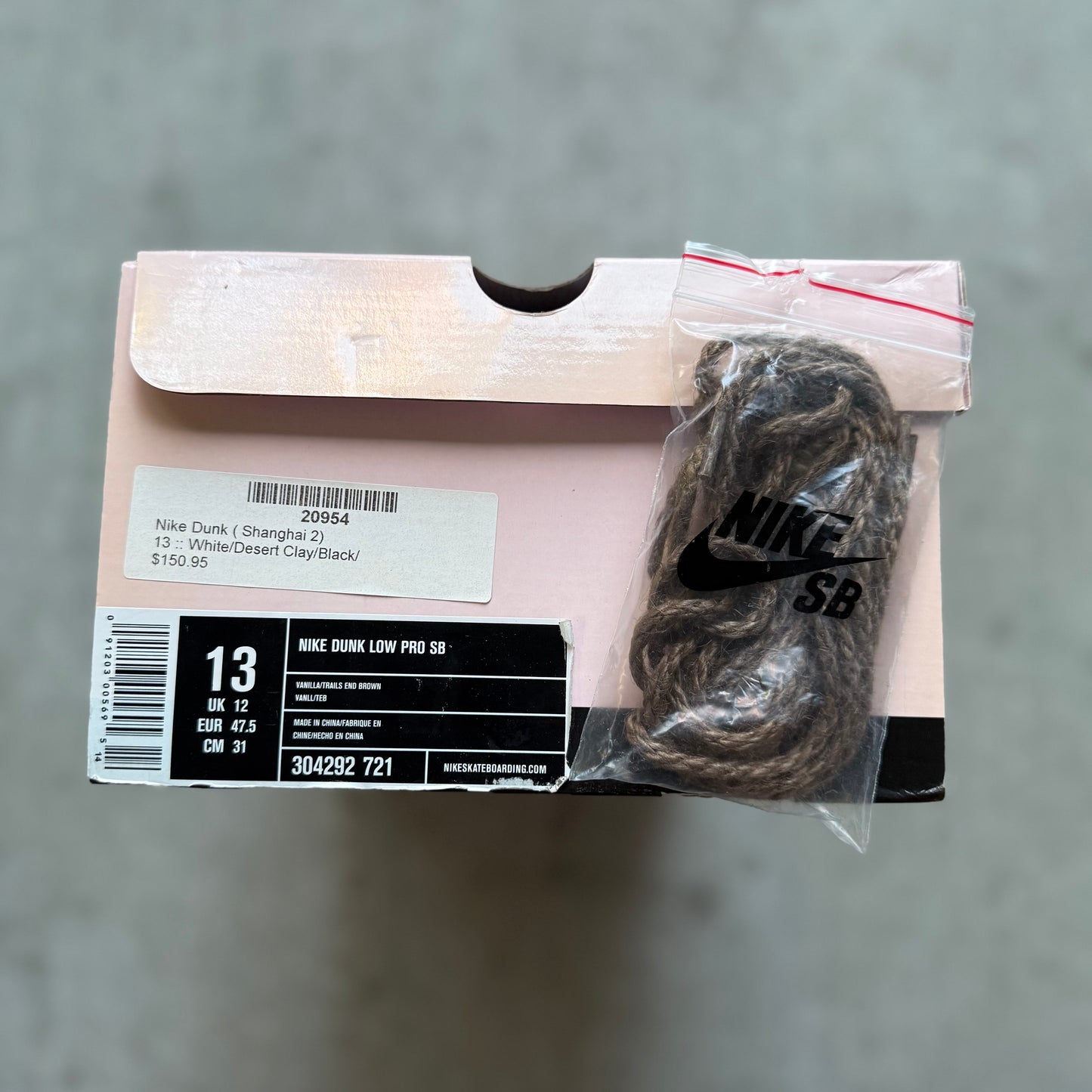 Size 13 - 2005 Nike Dunk SB Low “Shanghai 2”