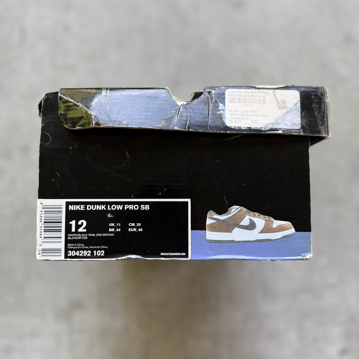 Size 12 - 2007 Nike Dunk SB Low “Trail End”