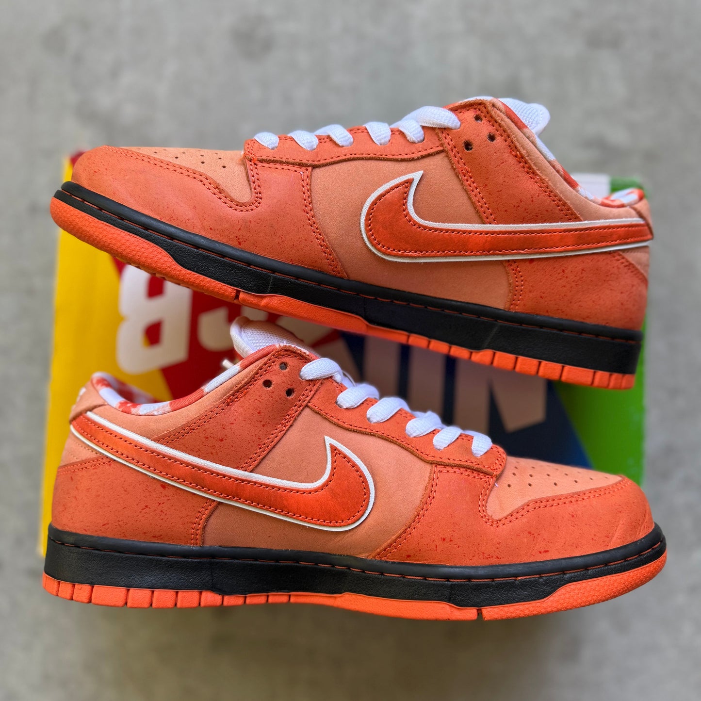 Size 9.5 - 2022 Concepts x Nike Dunk SB Low "Orange Lobster"