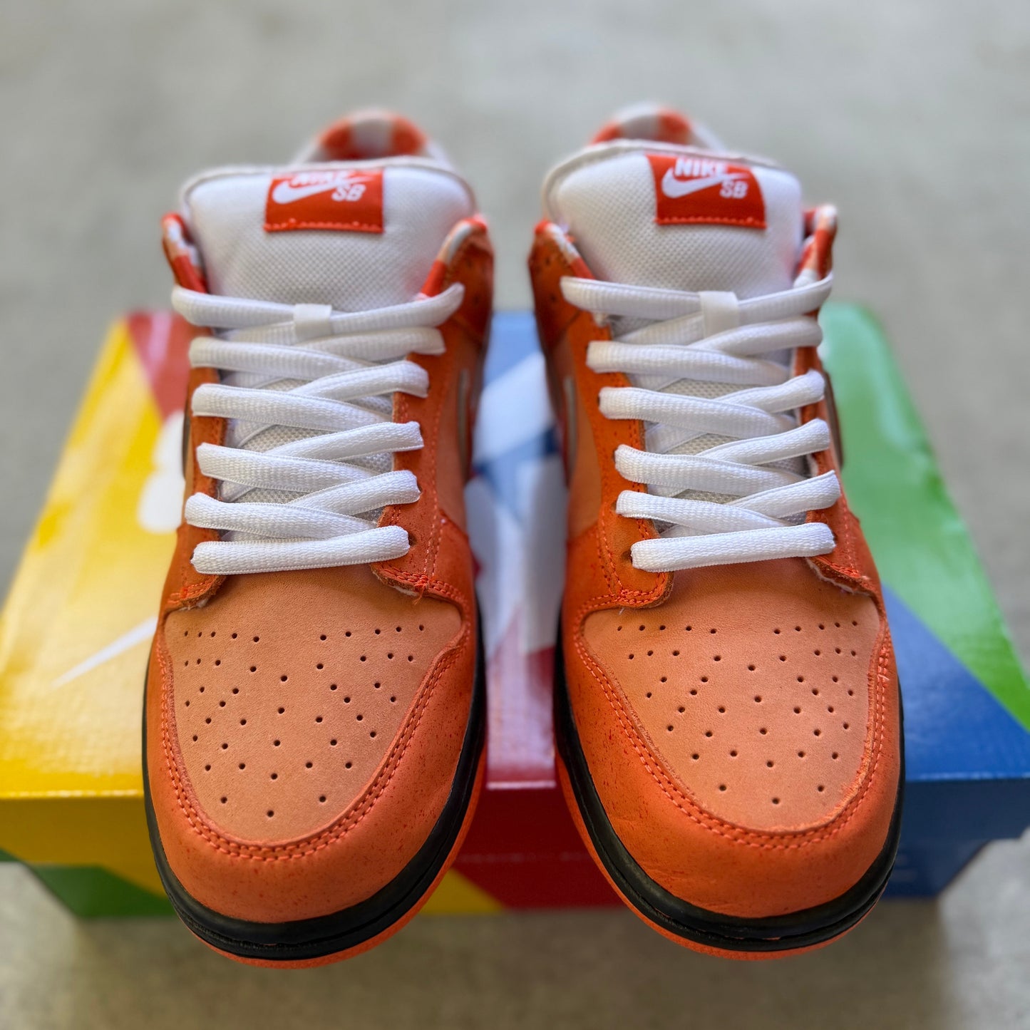 Size 9.5 - 2022 Concepts x Nike Dunk SB Low "Orange Lobster"
