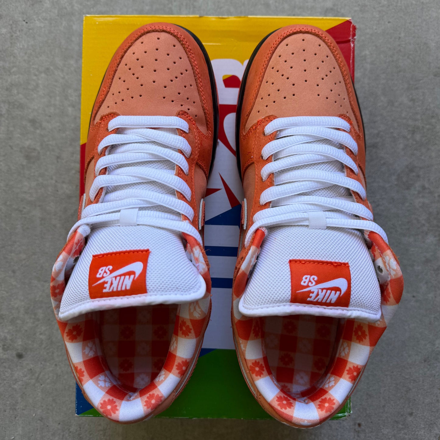 Size 9.5 - 2022 Concepts x Nike Dunk SB Low "Orange Lobster"