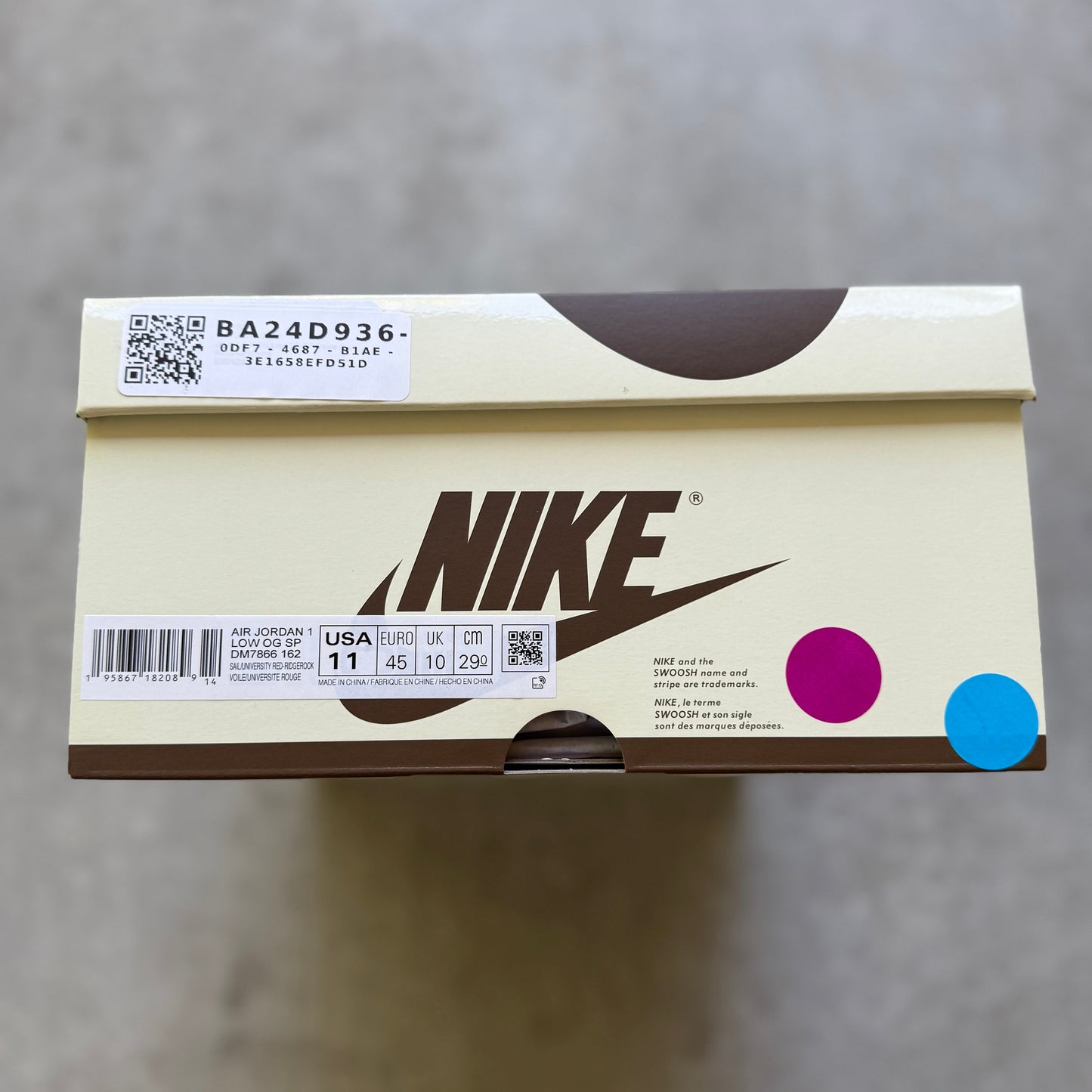 Size 11 - 2022 Travis Scott x Nike Air Jordan 1 Low "Reverse Mocha"