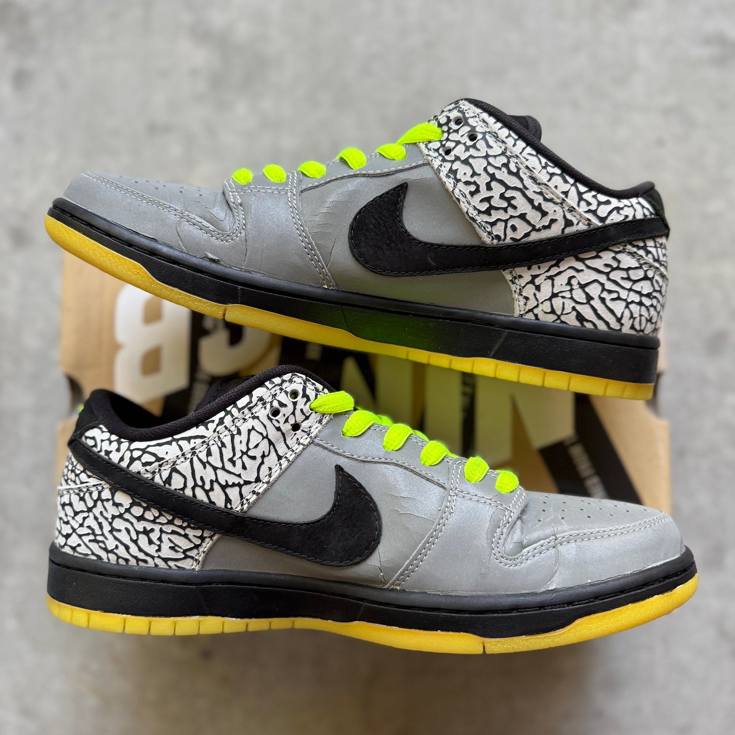 Size 10.5 - 2013 DJ Clark Kent x Nike Dunk SB Low "Primitive 112"