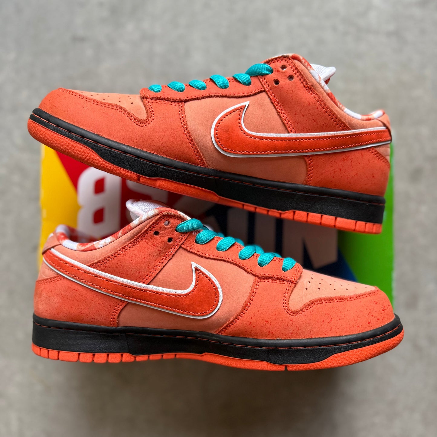 Size 9 - 2022 Concepts x Nike Dunk SB Low "Orange Lobster"