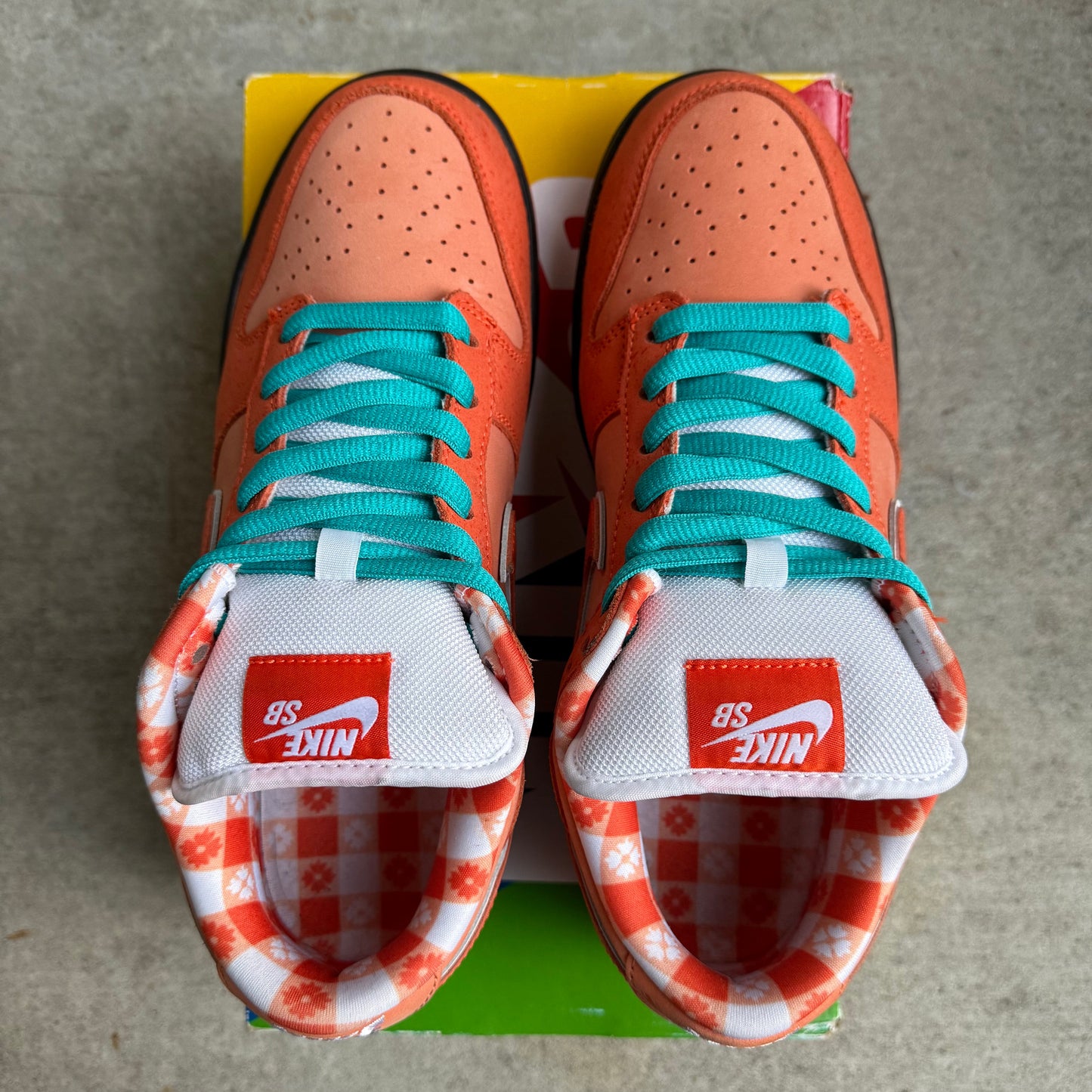 Size 9 - 2022 Concepts x Nike Dunk SB Low "Orange Lobster"