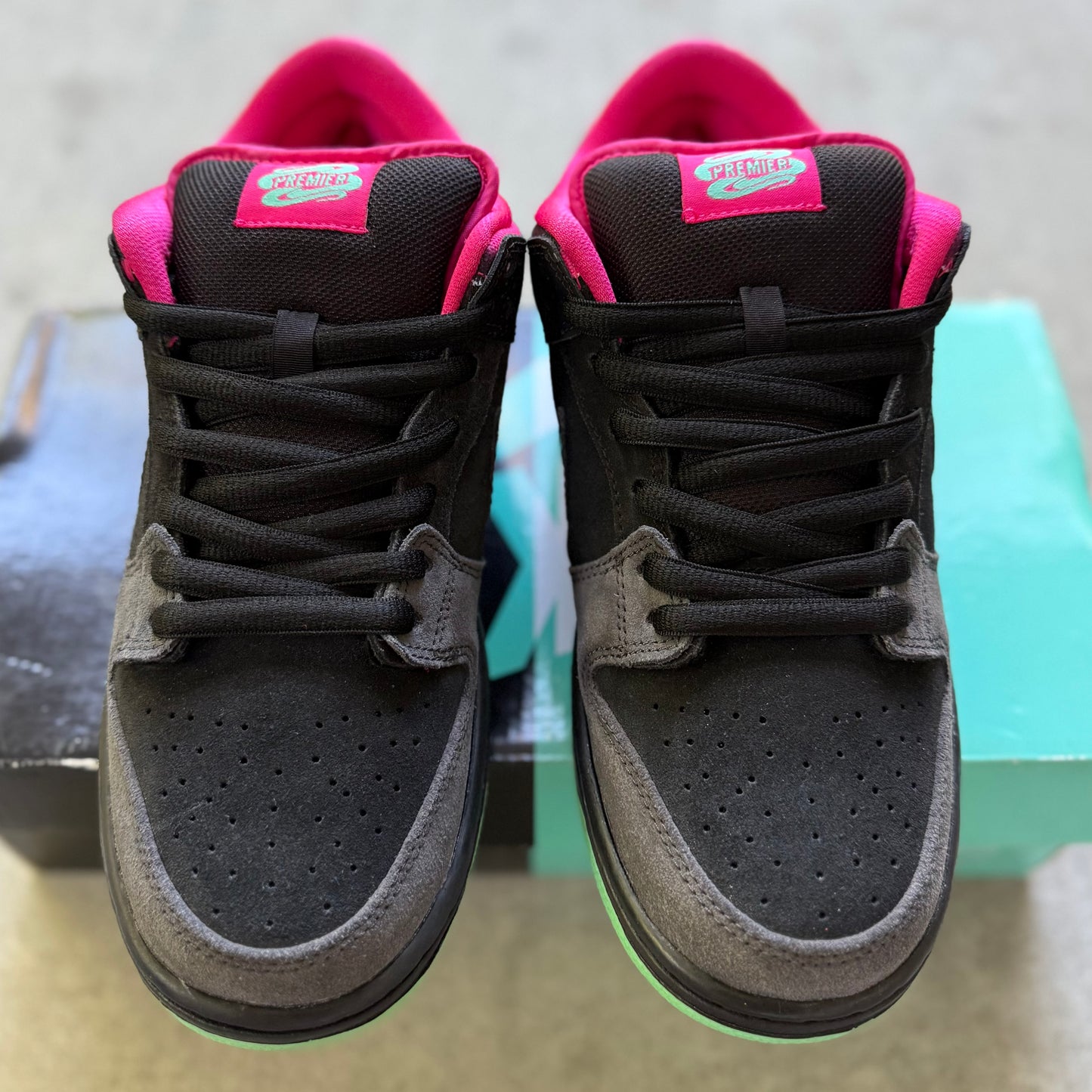 Size 9 - 2014 Premier x Nike Dunk SB Low "Northern Lights"
