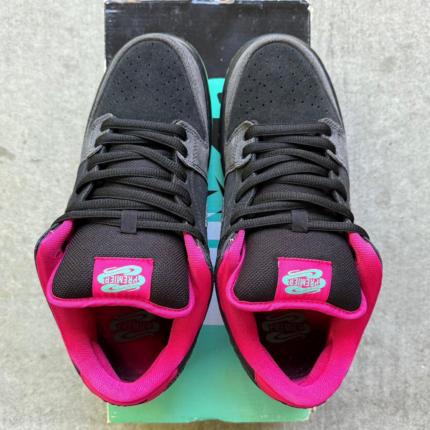 Size 9 - 2014 Premier x Nike Dunk SB Low "Northern Lights"