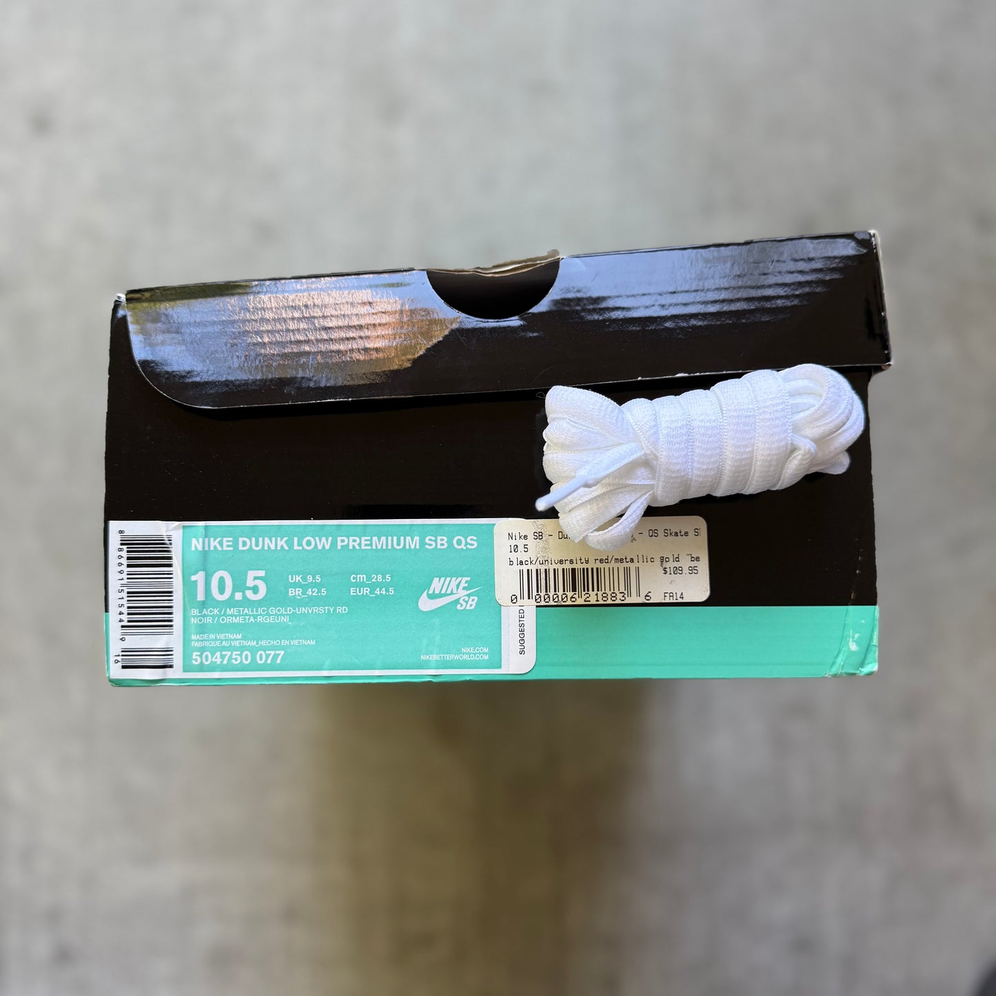 Size 11 - 2015 Premier x Nike Dunk SB Low "Fish Ladder"