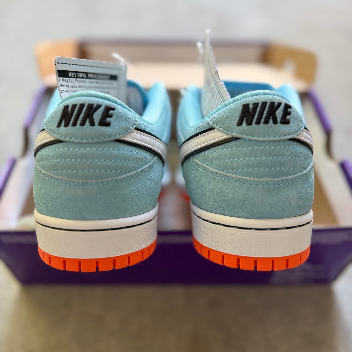 Size 9 - 2021 Nike Dunk SB Low "Club 58 / Gulf" SAMPLE