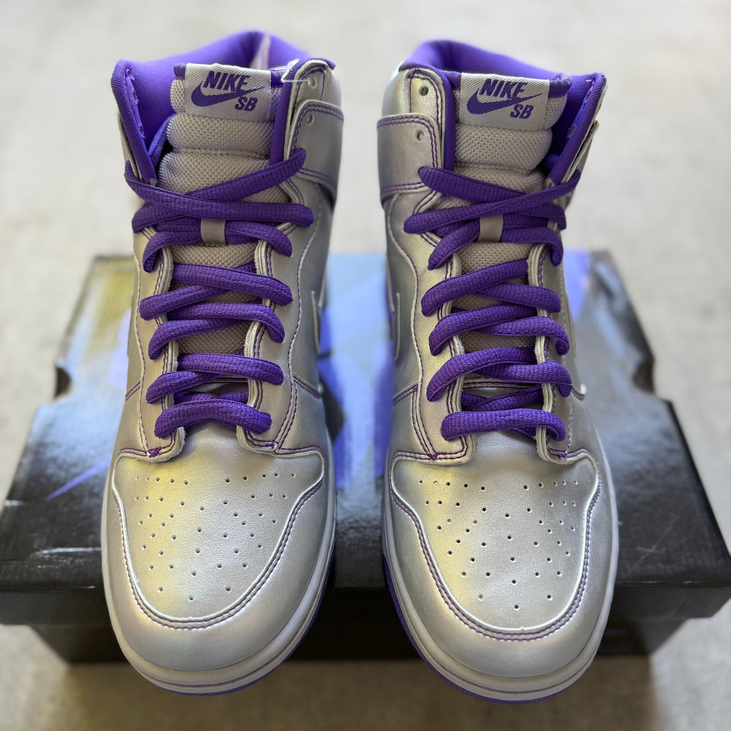 Size 10.5 - 2007 Nike Dunk SB High "Dinosaur Jr"
