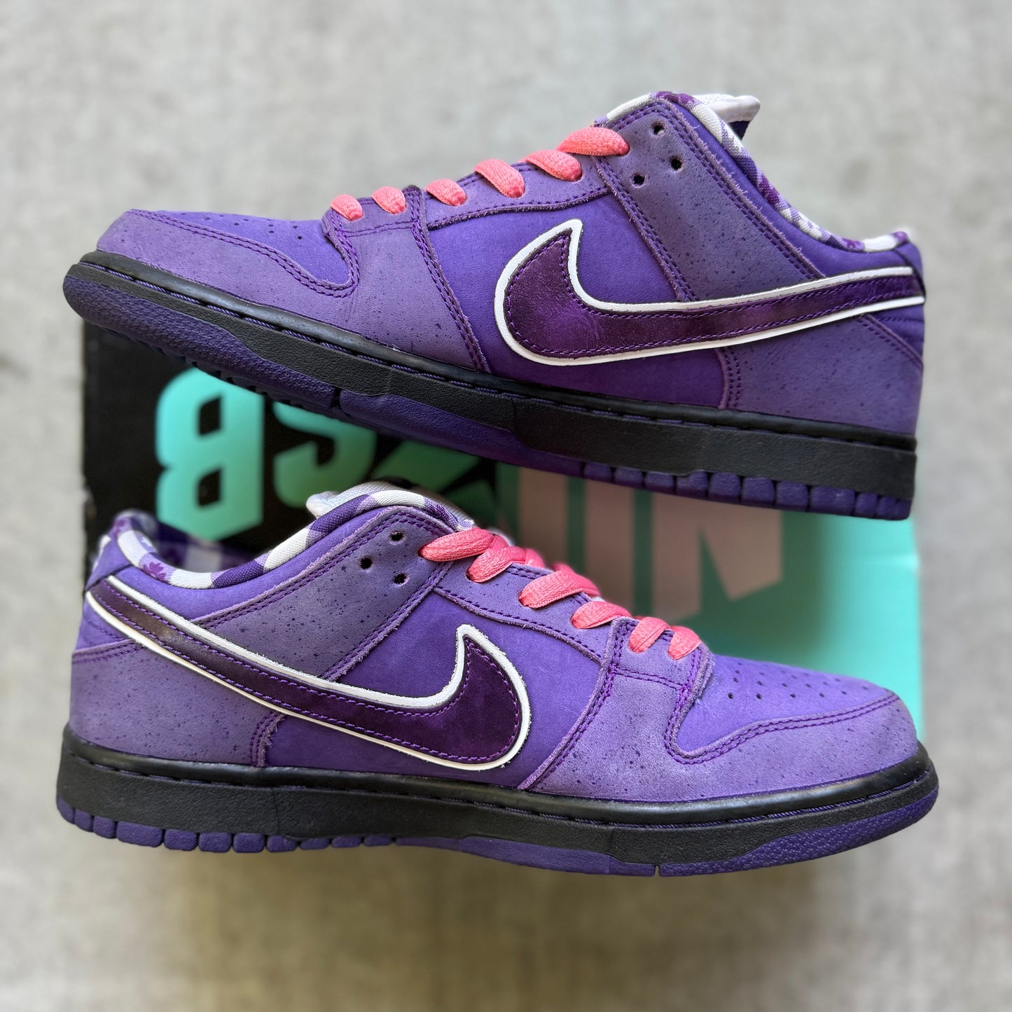 Size 9 - 2018 Concepts x Nike Dunk SB Low "Purple Lobster"