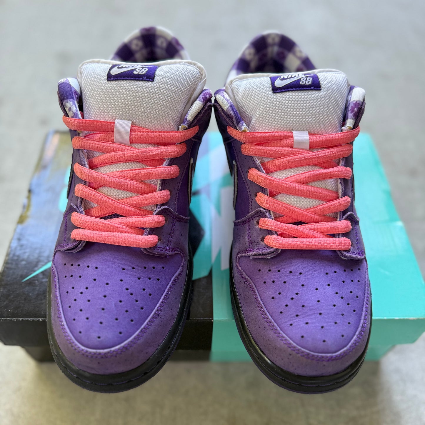 Size 9 - 2018 Concepts x Nike Dunk SB Low "Purple Lobster"