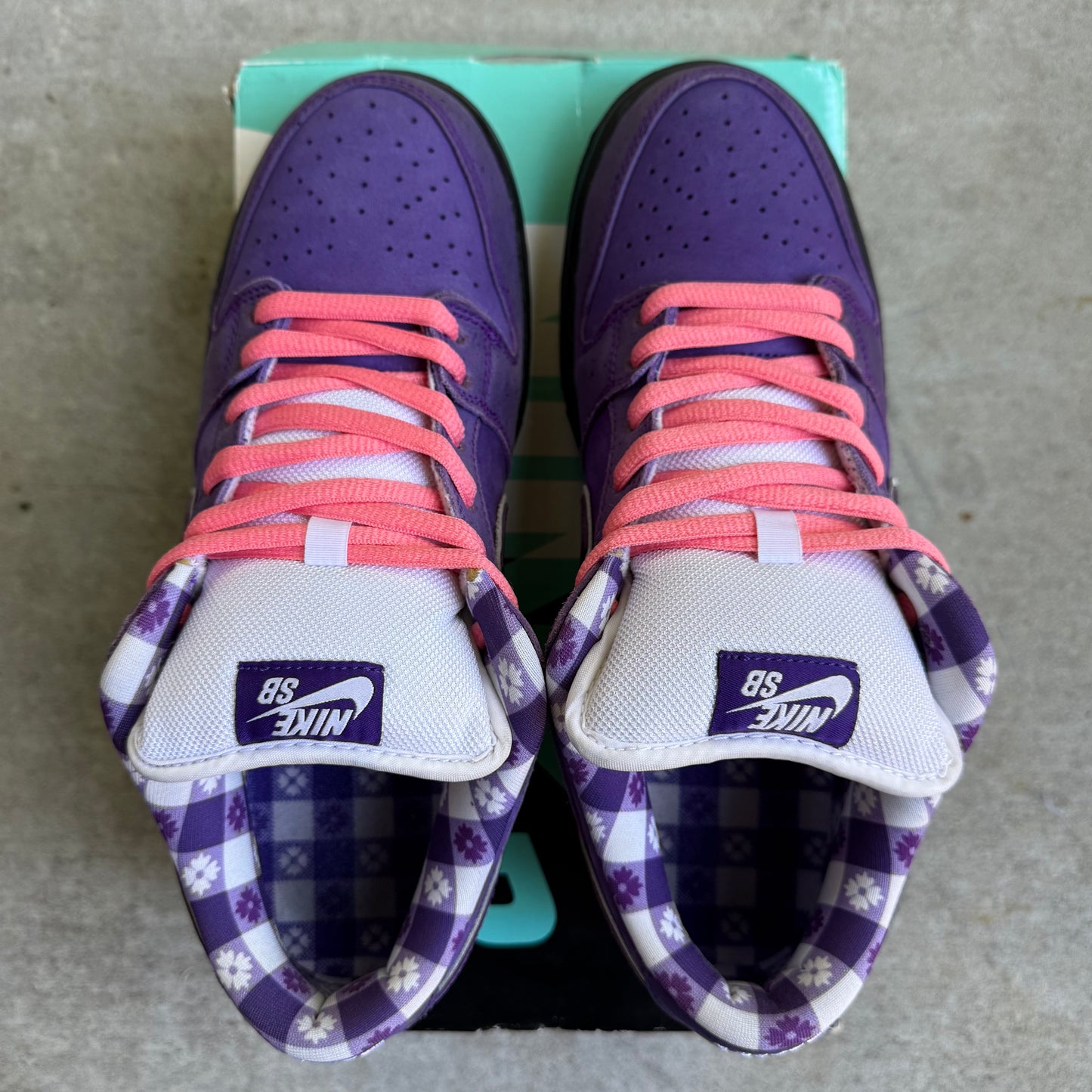 Size 9 - 2018 Concepts x Nike Dunk SB Low "Purple Lobster"