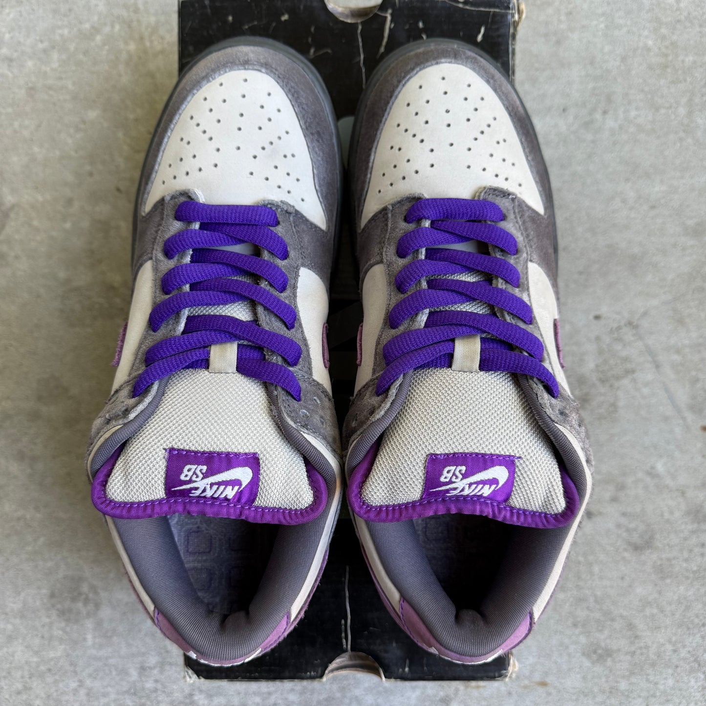 Size 9 - 2006 Nike Dunk SB Low "Purple Pigeon"