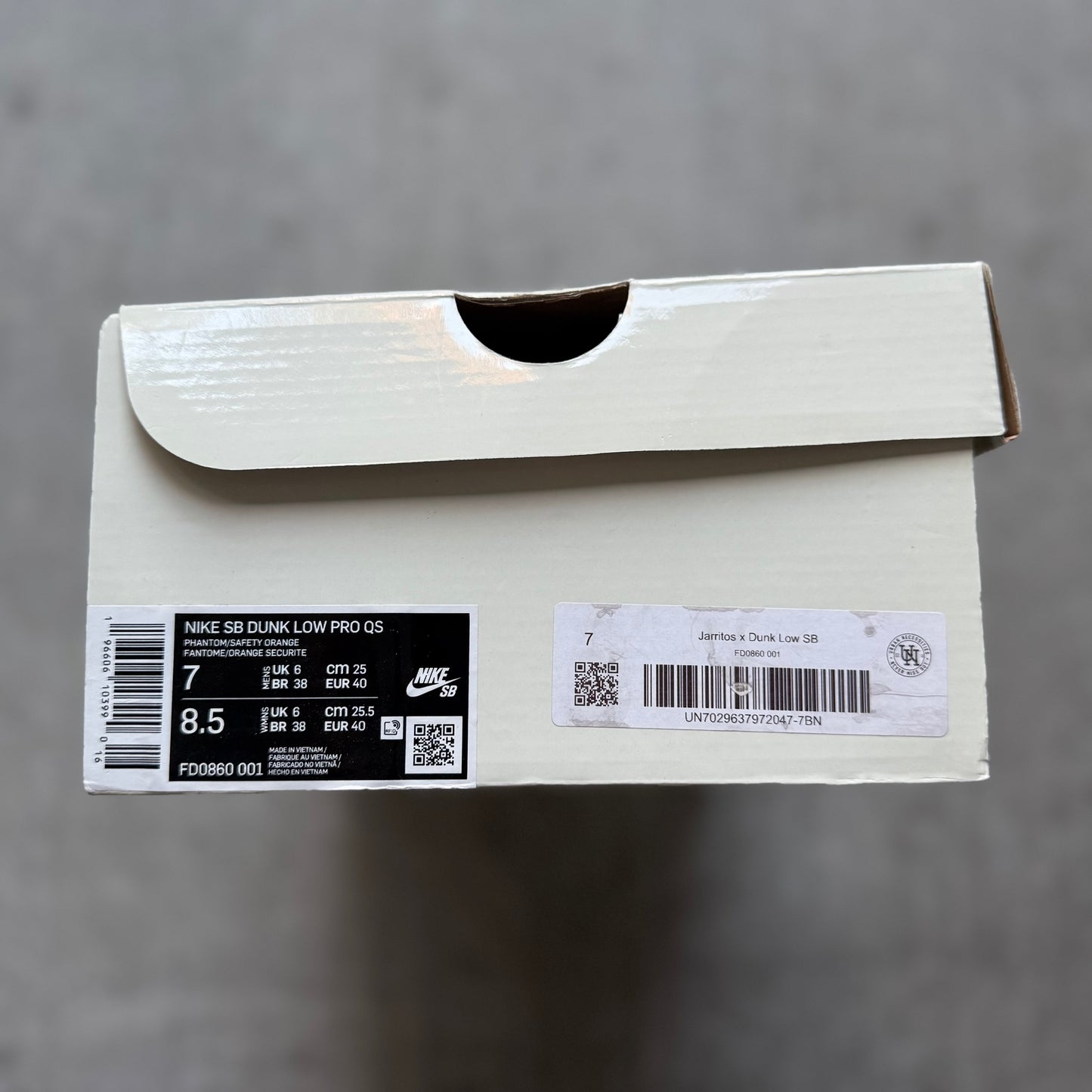 Size 7 - 2023 Jarritos x Nike Dunk SB Low