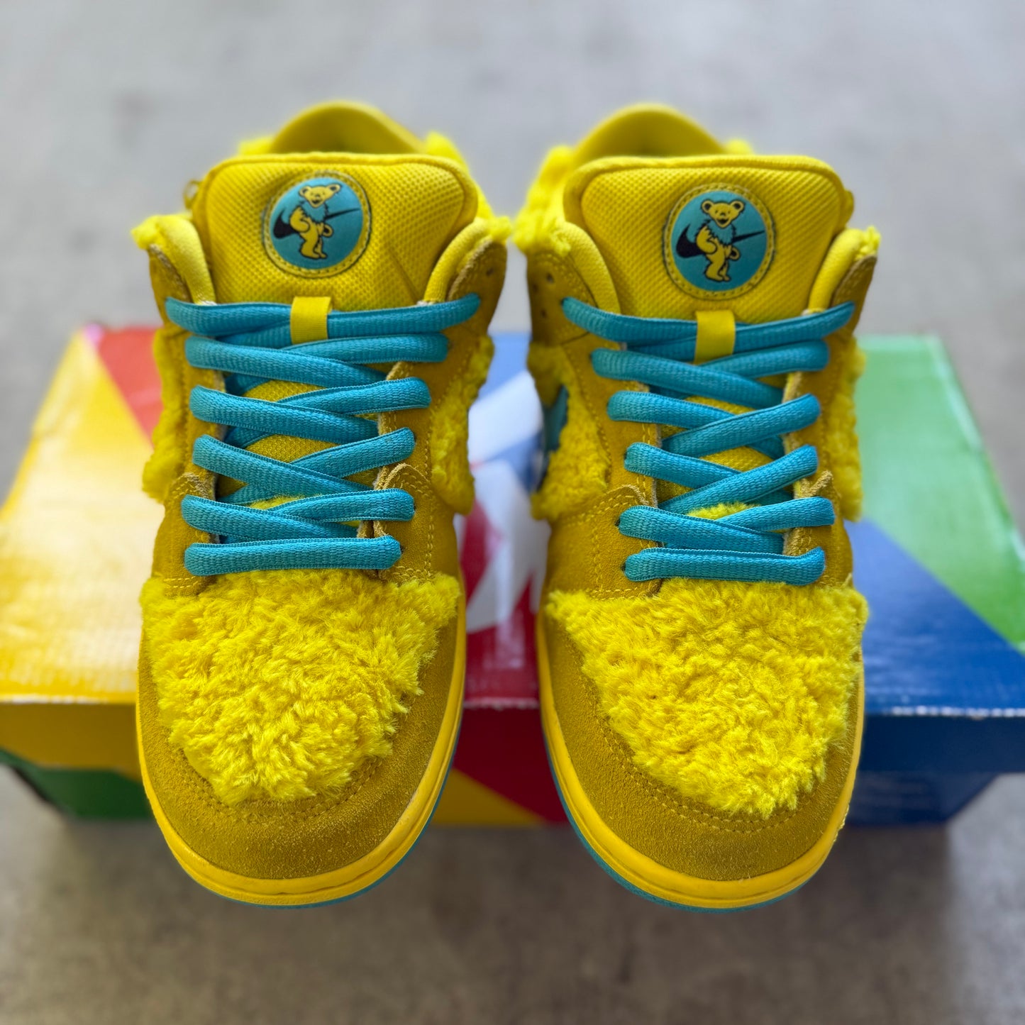 Size 7 - 2020 Grateful Dead x Nike Dunk SB Low “Yellow Bear”