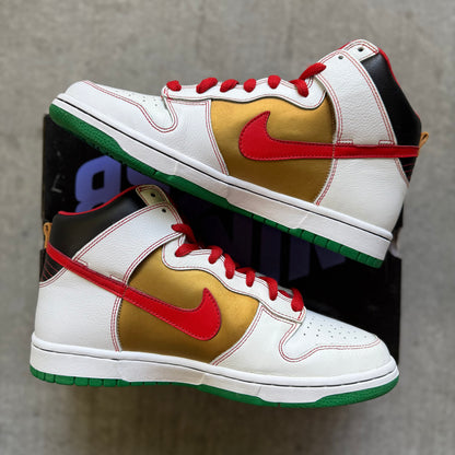 Size 9.5 - 2007 Nike Dunk SB High “Money Cat”
