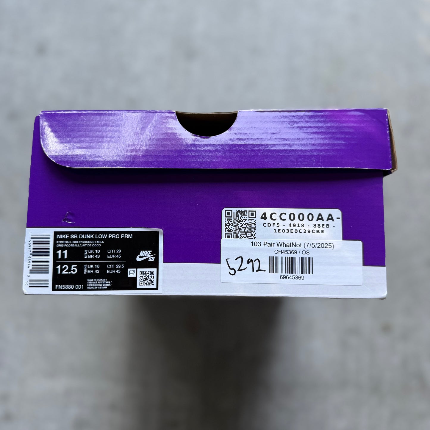 Size 11 - 2024 Nike Dunk SB Low “City of Style”