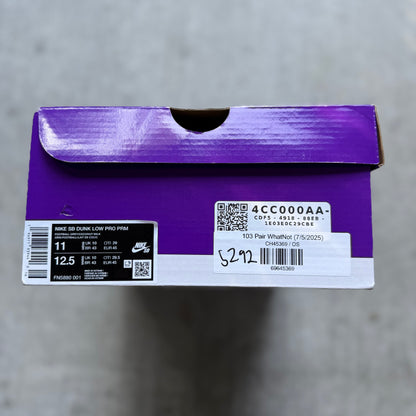 Size 11 - 2024 Nike Dunk SB Low “City of Style”