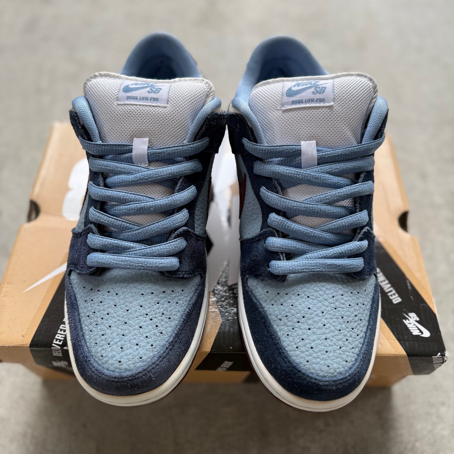 Size 10 - 2013 FTC x Nike Dunk SB Low “Finally”