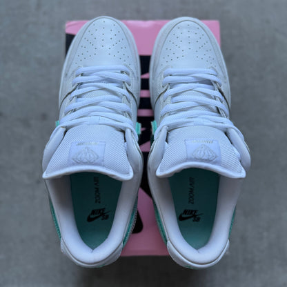 Size 12 - 2018 Diamond Supply Co. x Nike Dunk SB Low “White Diamond”