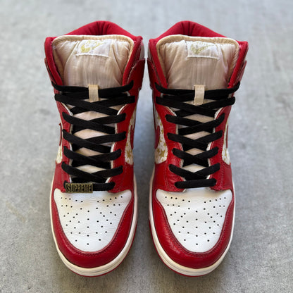 Size 9.5 - 2003 Supreme x Nike Dunk SB High “Red Stars”