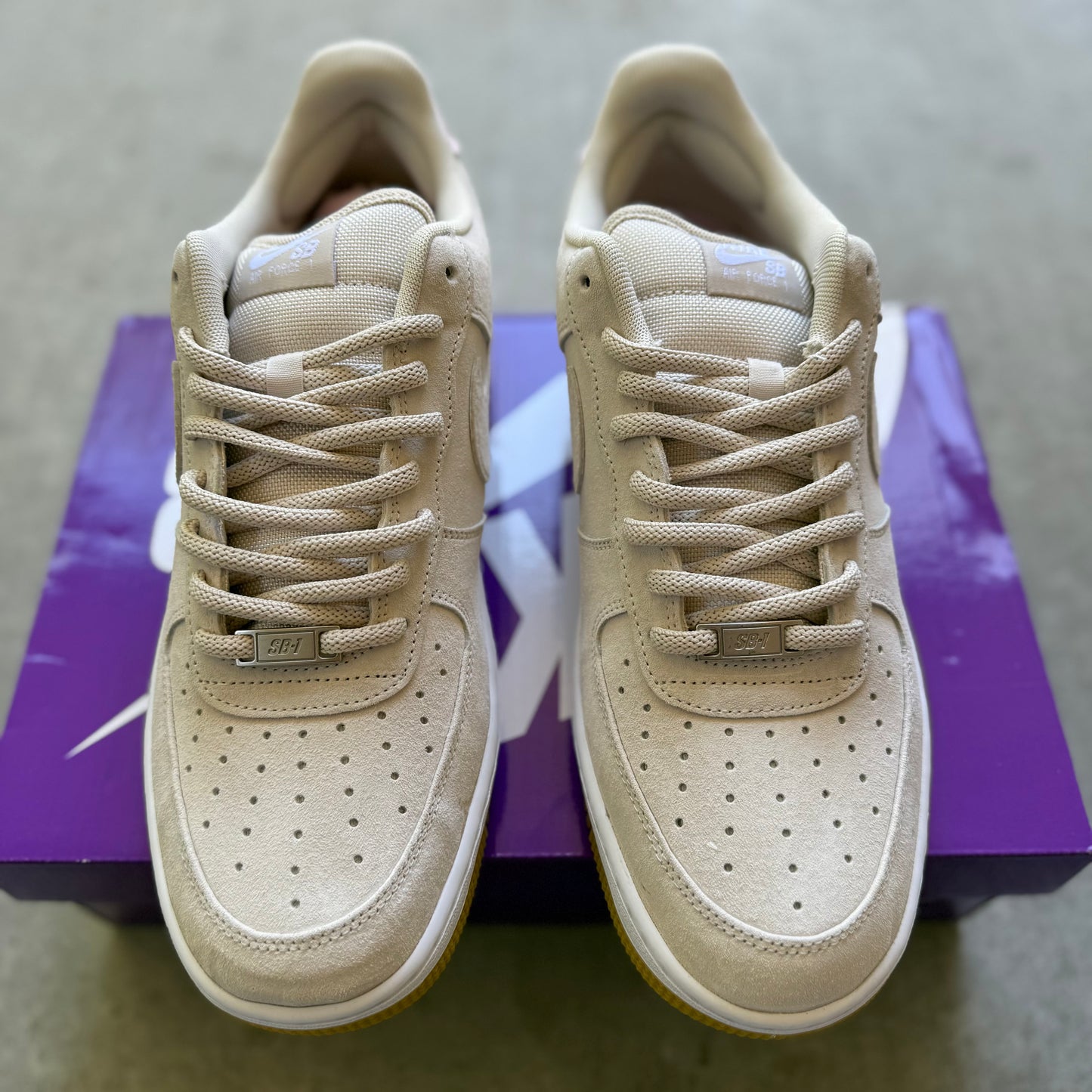 Size 12 - 2026 Nike Air Force 1 Low SB “Light Orewood”