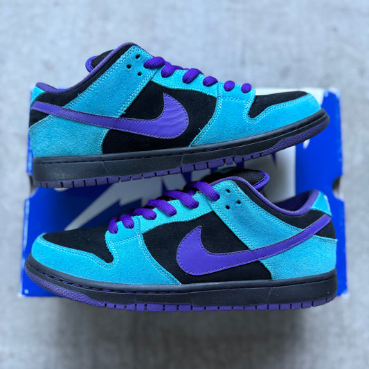 Size 10 - 2011 Nike Dunk SB Low “Skeletor”