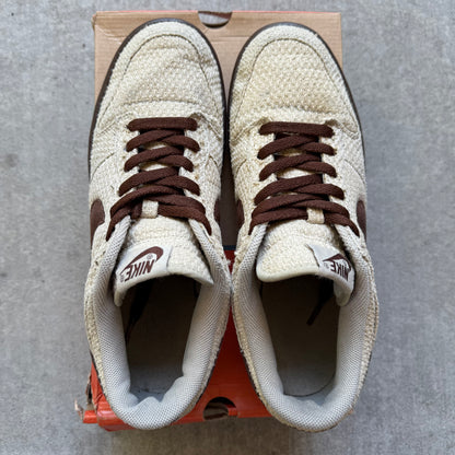 Size 9.5 - 2005 Nike Dunk Low “Hemp”