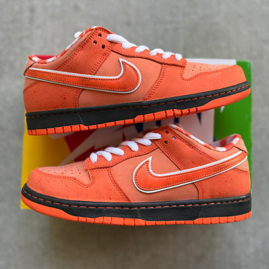 Size 9.5 - 2022 Concepts x Nike Dunk SB Low “Orange Lobster”