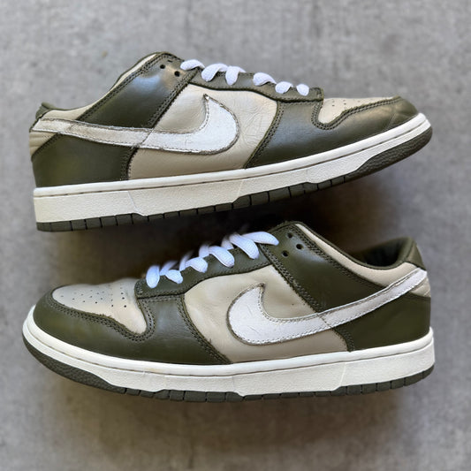 Size 9.5 - 2002 Nike Dunk Low Pro B “Olive”