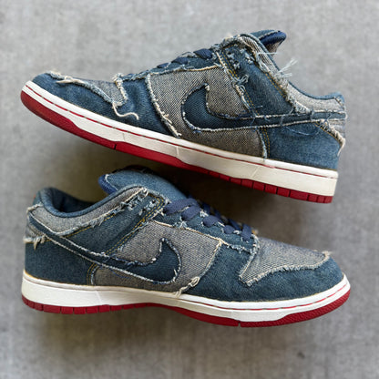 Size 10 - 2006 Nike Dunk Low CL “Denim” Reese Forbes Custom
