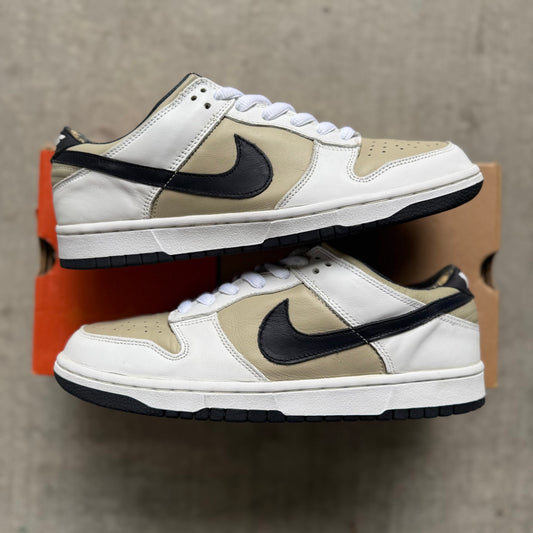 Size 10 - 2002 Nike Dunk Low Pro B “Light Stone / Mushroom”
