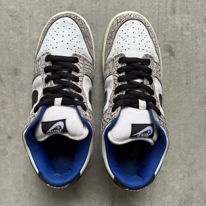 2002 Supreme x Nike Dunk SB Low “White Cement”
