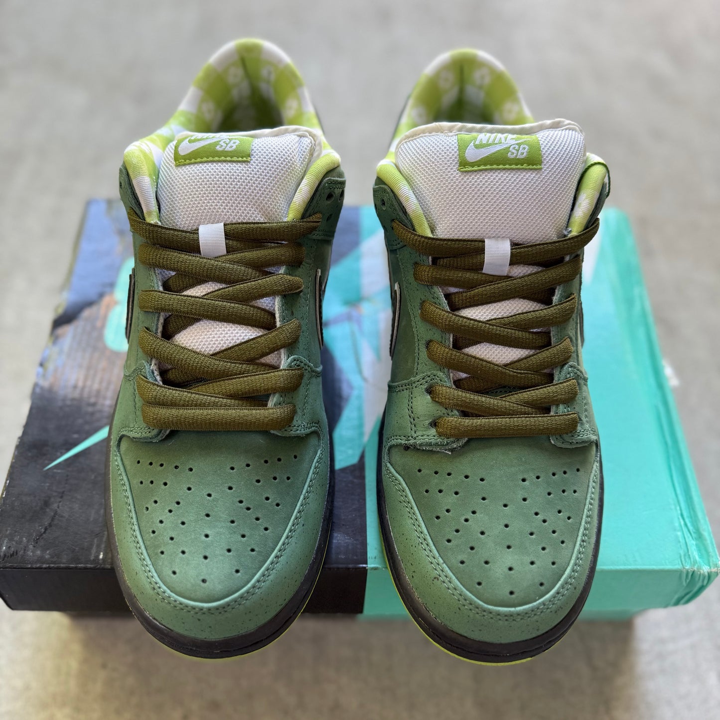 Size 9.5 - 2018 Concepts x Nike Dunk SB Low “Green Lobster”