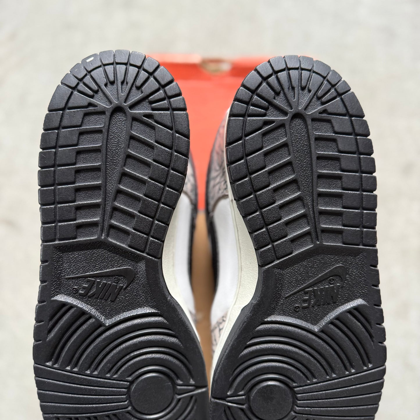 Size 9.5 - Supreme x Nine Dunk SB Low “White Cement”