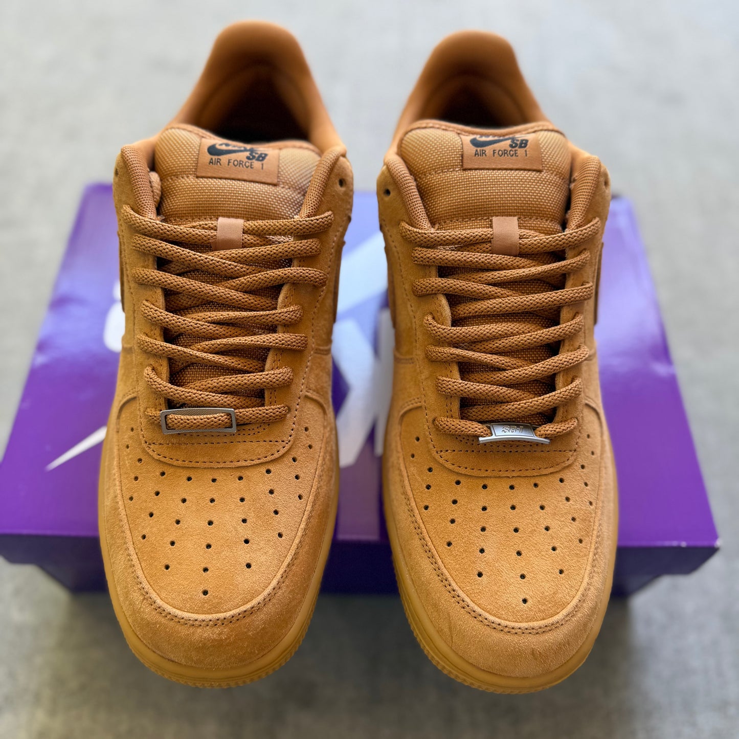 Size 12 - 2026 Nike Air Force 1 SB “Wheat / Flax”