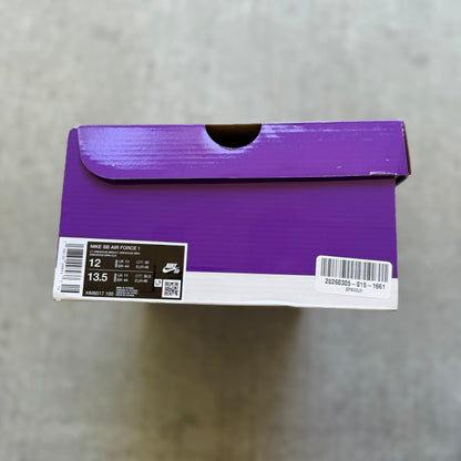 Size 12 - 2026 Nike Air Force 1 Low SB “Light Orewood”