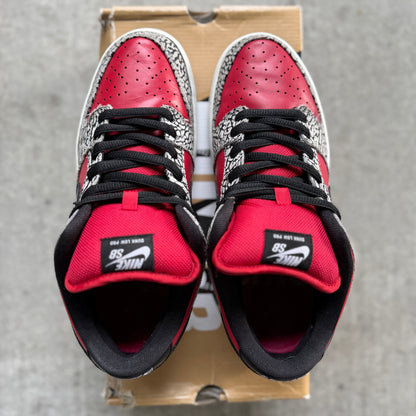 Size 9 - 2012 Supreme x Nike Dunk SB Low “Red Cement”