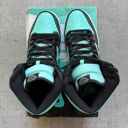 Size 13 - 2014 Diamond Supply Co. x Nike Dunk SB High “Tiffany”