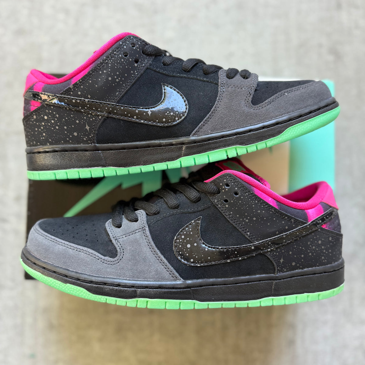 Size 11 - 2014 Premier x Nike Dunk SB Low “Northern Lights”