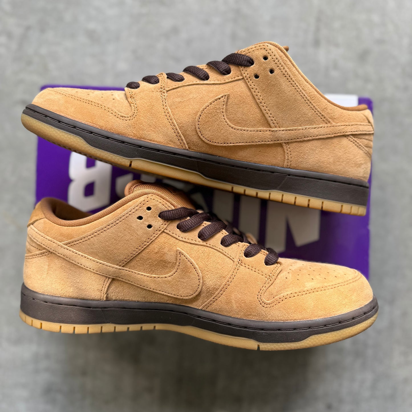 Size 10.5 - 2021 Nike Dunk SB Low “Wheat”
