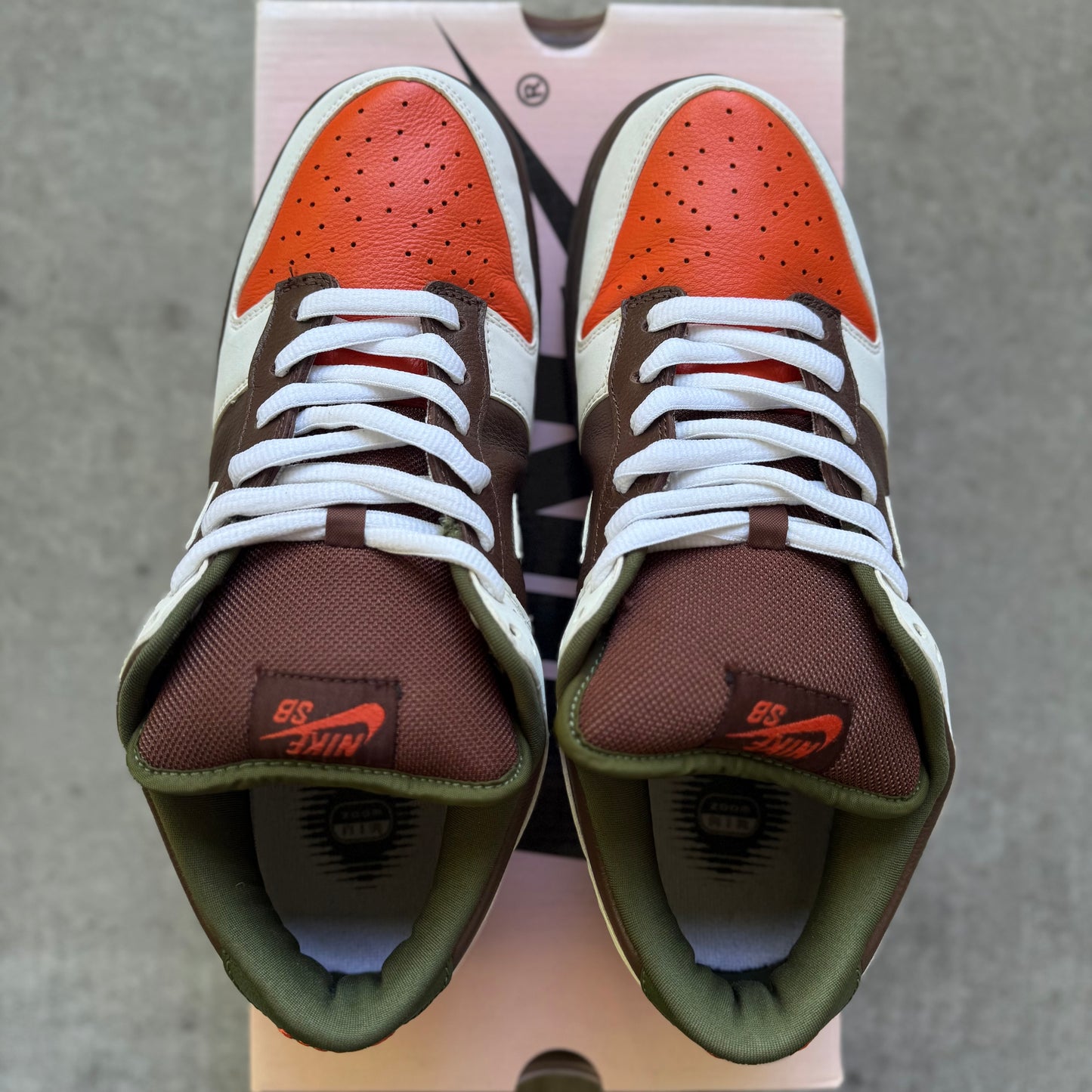 Size 11 - 2005 Nike Dunk SB Low “Oompa Loompa”