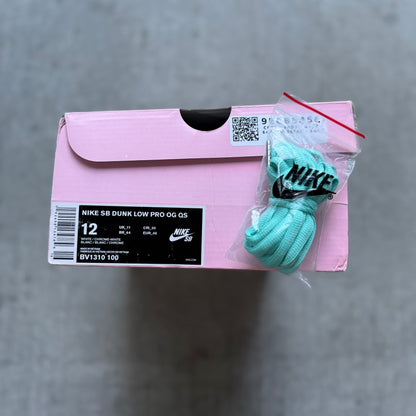 Size 12 - 2018 Diamond Supply Co. x Nike Dunk SB Low “White Diamond”
